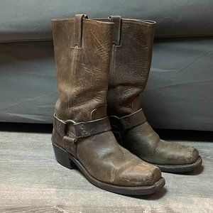 Frye Women's Harness 12R Leather Boots - Tan - US 8